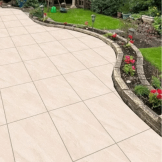County Crema 900 x 600 Porcelain Paving